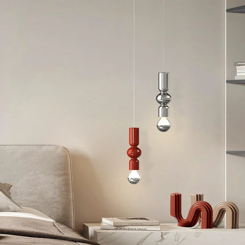 Simple nordic led chandelier for bar and living room - vue 4 sur 12