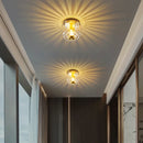 Modern glass wall light for indoor decoration