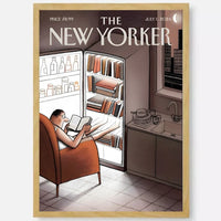 New Yorker waterproof aesthetic decorative wall sticker poster