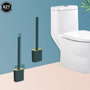 flexible silicone cleaning brush with holder quick drying