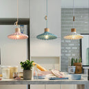 Modern Nordic style colourful macaron pendant light