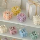 handmade scented heart-shaped aromatherapy candle