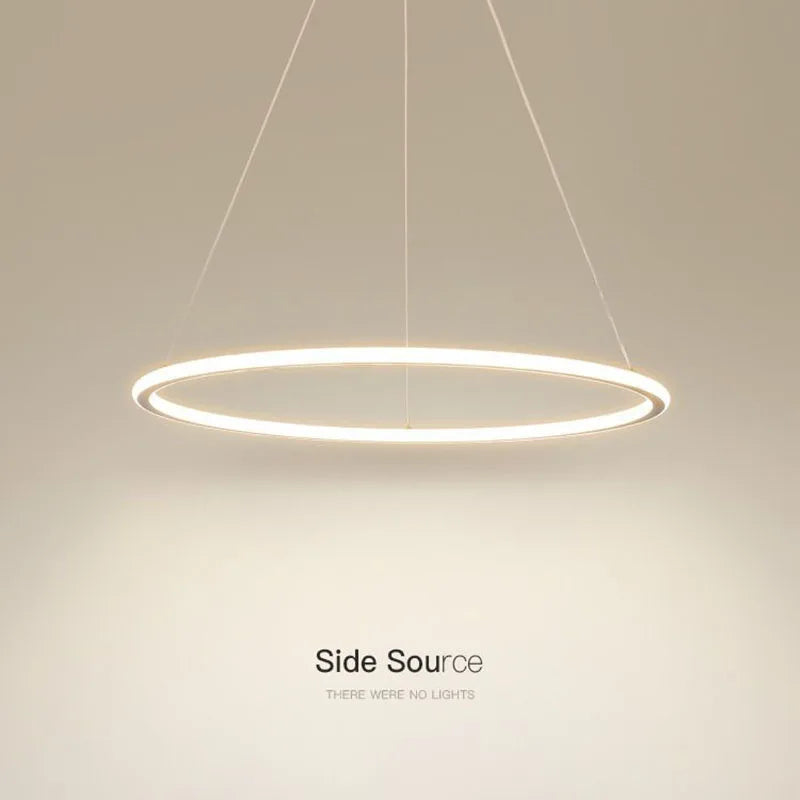 Modern LED pendant light for elegant interior decoration - vue 6 sur 22