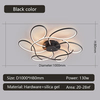 Modern minimalist ceiling light elegant indoor fixture