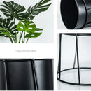 modern iron plant stand for indoor and outdoor decoration
