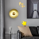 Nordic circular LED wall light