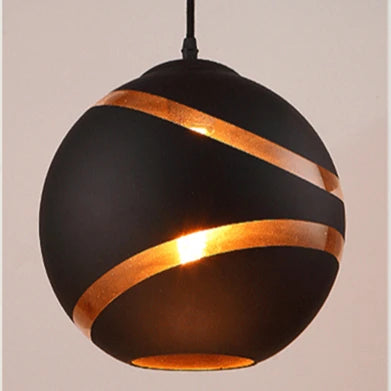 Modern nordic glass pendant light for loft and bar decor