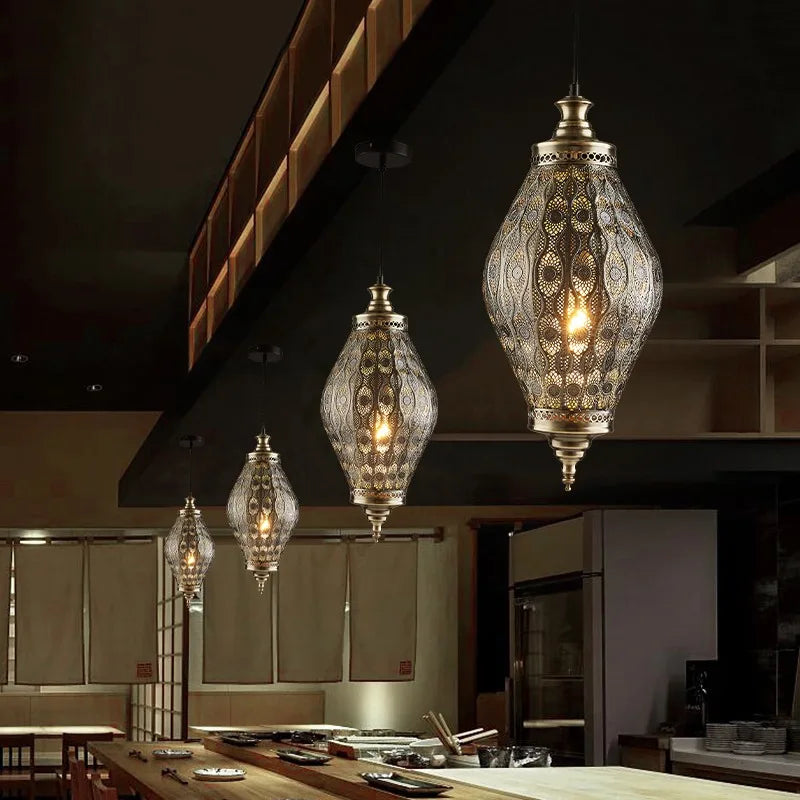 Artpad pendant light for restaurants, bars and fabric shops - vue 6 sur 13