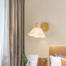 Nordic wooden wall light for modern interiors