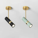 360-degree rotating dimmable LED spotlight with replaceable bulb