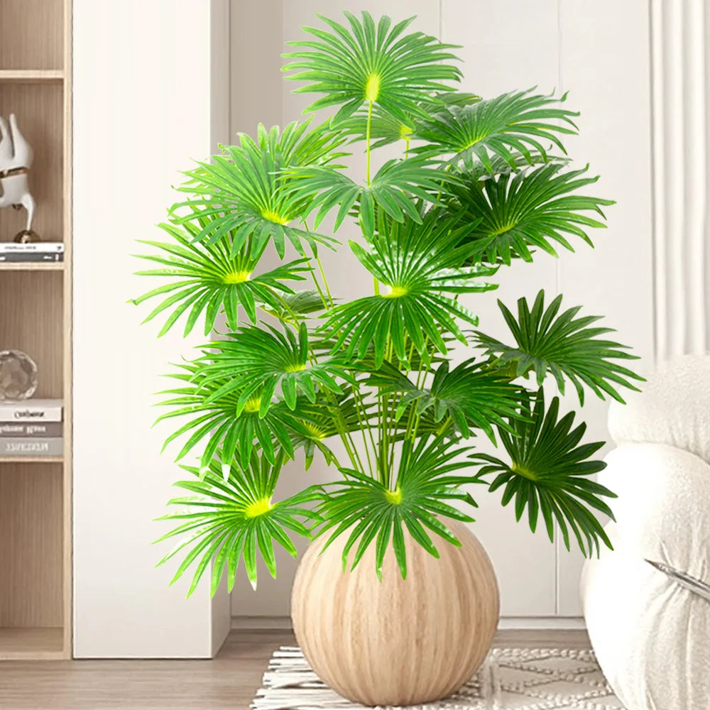 Tall artificial tropical palm tree for indoor and outdoor decoration - vue 5 sur 11