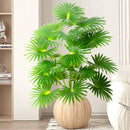Tall artificial tropical palm tree for indoor and outdoor decoration