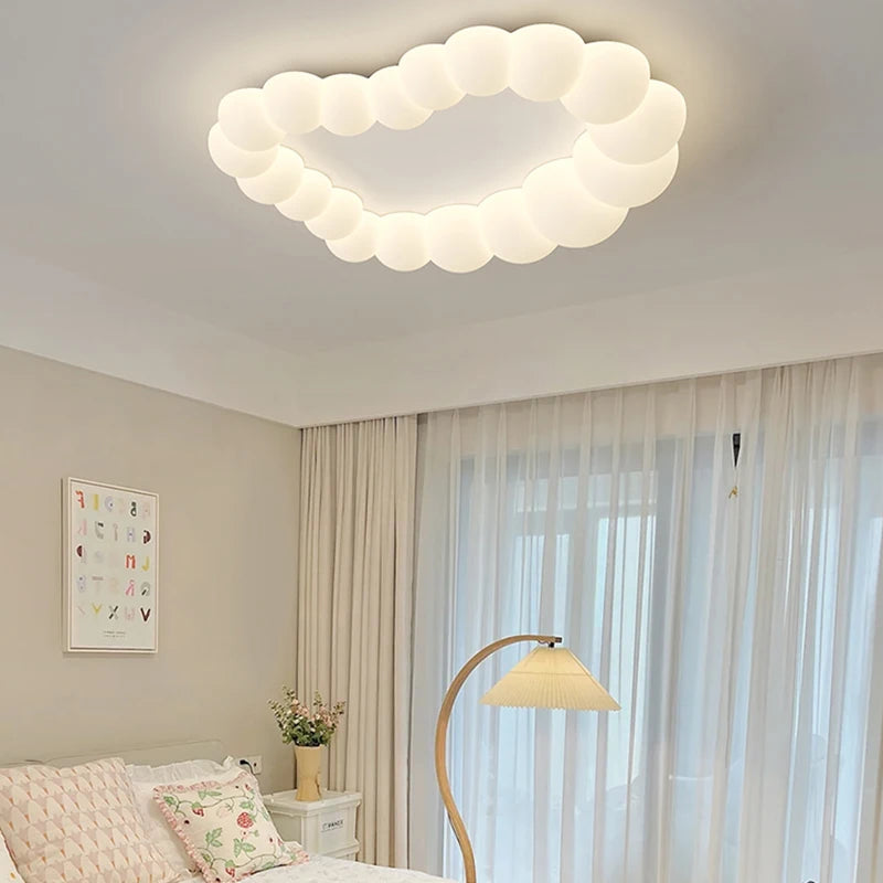 Modern cloud ceiling light for children's room and living room