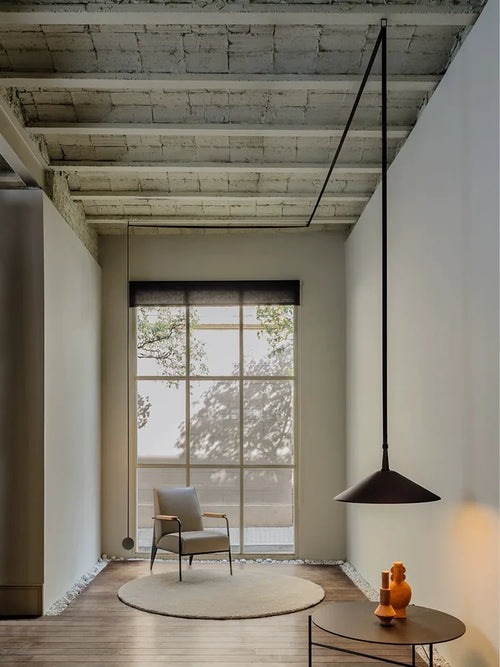 Knitted fabric LED strip lamp for loft - vue 3 sur 28