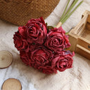 Artificial rose bouquet for decoration and photography
