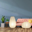 Wabi sabi rice paper bedside lamp retro creative decorative