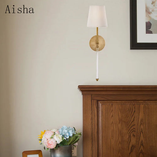 Decorative American style wall light for indoor and outdoor use - vue 2 sur 8