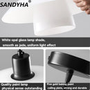 Danish design glass chandelier for modern lighting