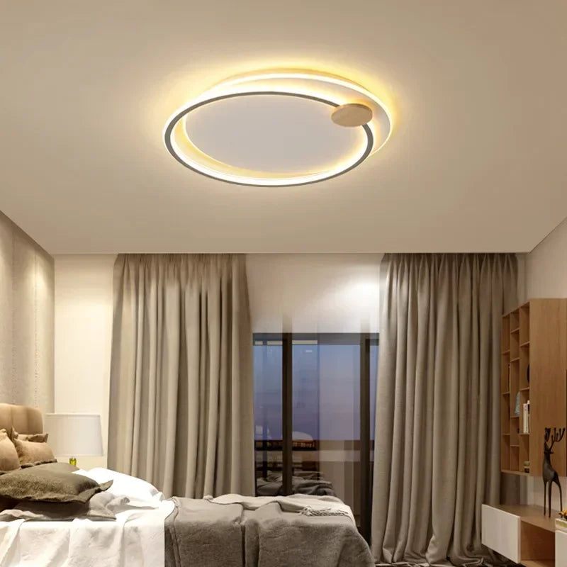 Modern LED ceiling light for elegant interior decor - vue 6 sur 8
