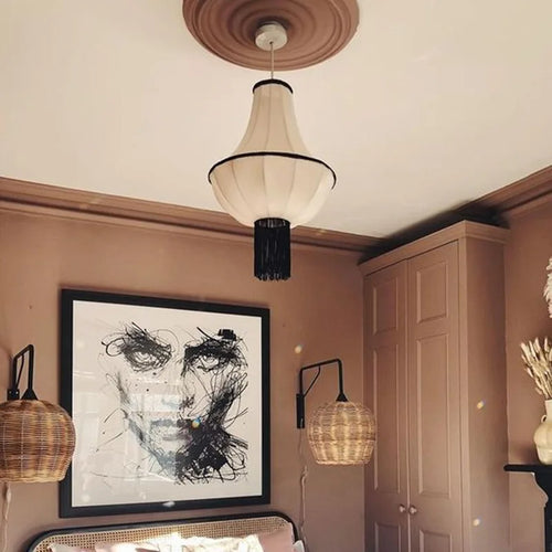 Creative minimalist medieval chandelier for living room and restaurant interior decor - vue 5 sur 12