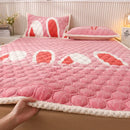 soft plush student mattress topper for single or double bed
