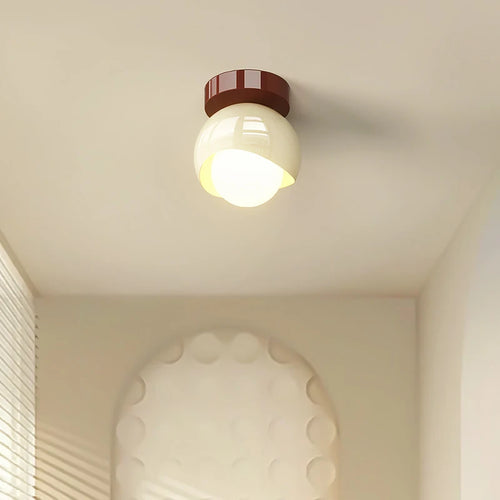 Creative French style LED ceiling light - vue 4 sur 10