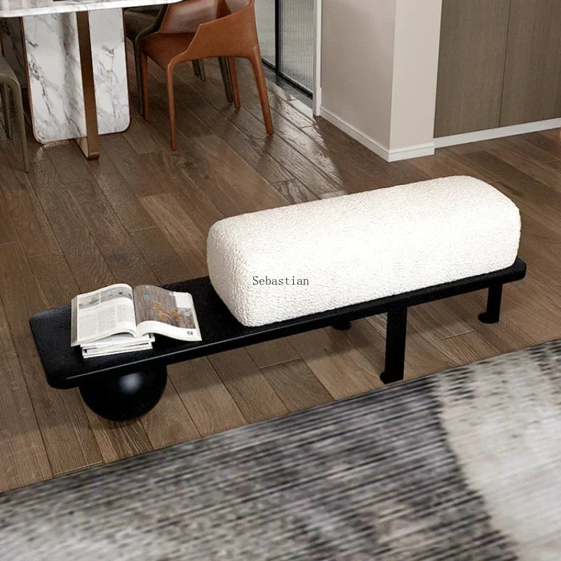 creative stool for changing shoes at home - vue 5 sur 11