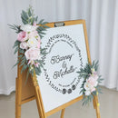 Artificial flower kit for boho wedding and home decorations