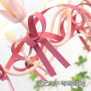 Cute children's chandelier in pastoral style with bow