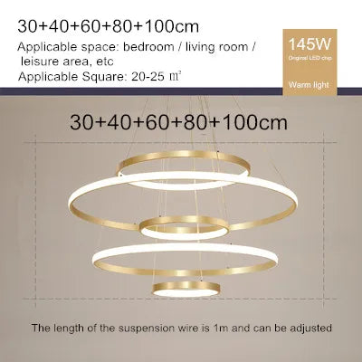 lustre moderne en style nordique avec télécommande et lumière led - vue 19 sur 30