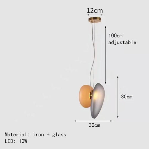 suspension LED design moderne avec fil réglable - vue 10 sur 28