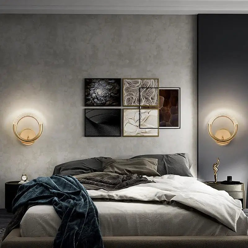 Luxury designer wall light for versatile interiors