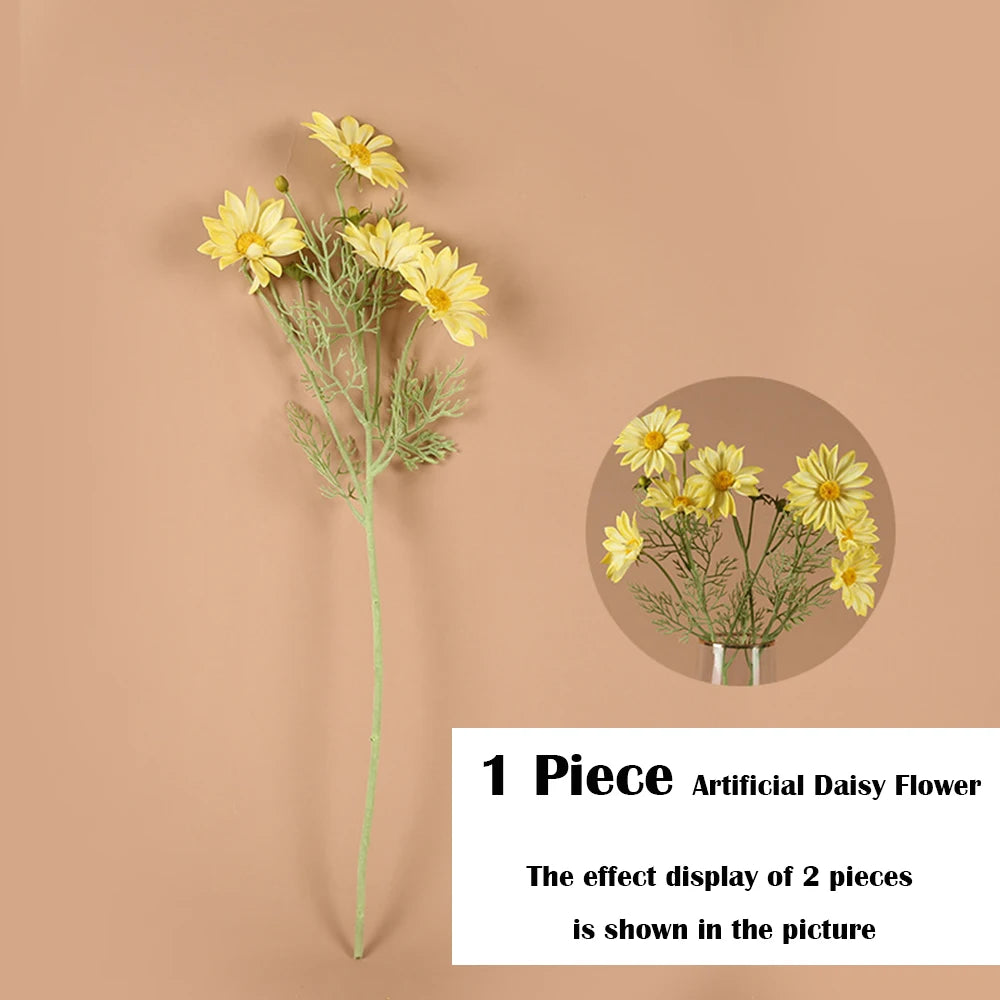 Large artificial daisy bouquet silk flowers wedding decoration