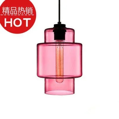 Modern transparent glass pendant chandelier with elegant design - vue 15 sur 28