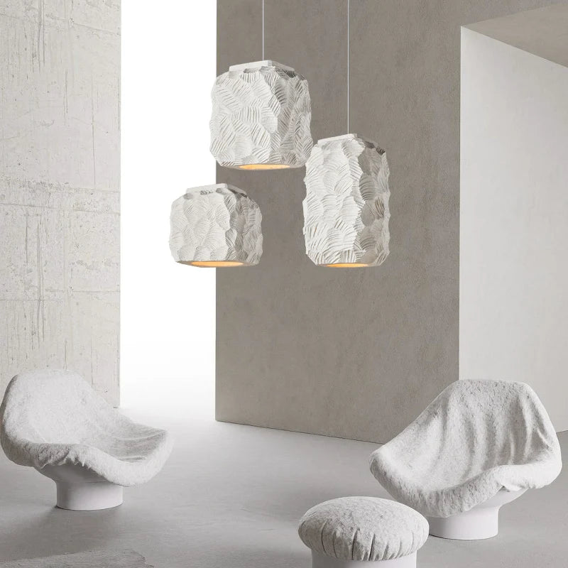 Nordic wabi sabi creative personalised LED chandelier
