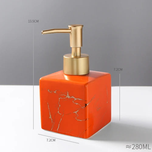 ceramic bottle for disinfectant and shower gel - vue 22 sur 26