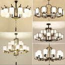 Chinese retro chandelier for elegant and cosy lighting