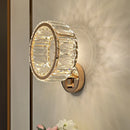 applique murale led moderne en cristal de luxe