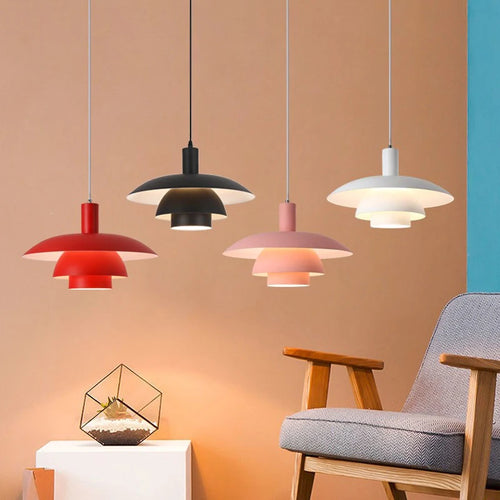 Creative Danish flying saucer chandelier for café, restaurant, shop - vue 6 sur 16