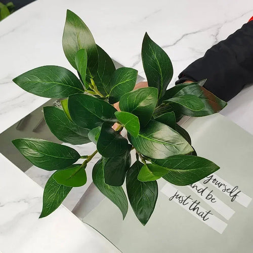 Artificial eucalyptus shrub decorative branches for garden and weddings