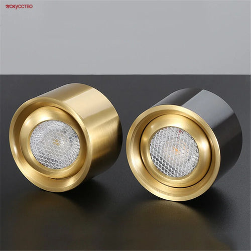Adjustable copper ceiling light for interior decoration - vue 2 sur 10