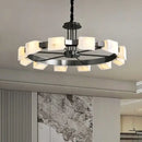 Modern Spanish marble pendant light for elegant interiors