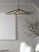 Creative rattan chandelier in Japanese style for modern interiors
