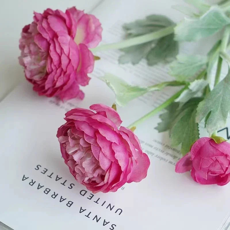 Artificial peony bouquet for wedding and party decoration