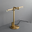 Modern crystal LED desk lamp minimalist for reading and work
