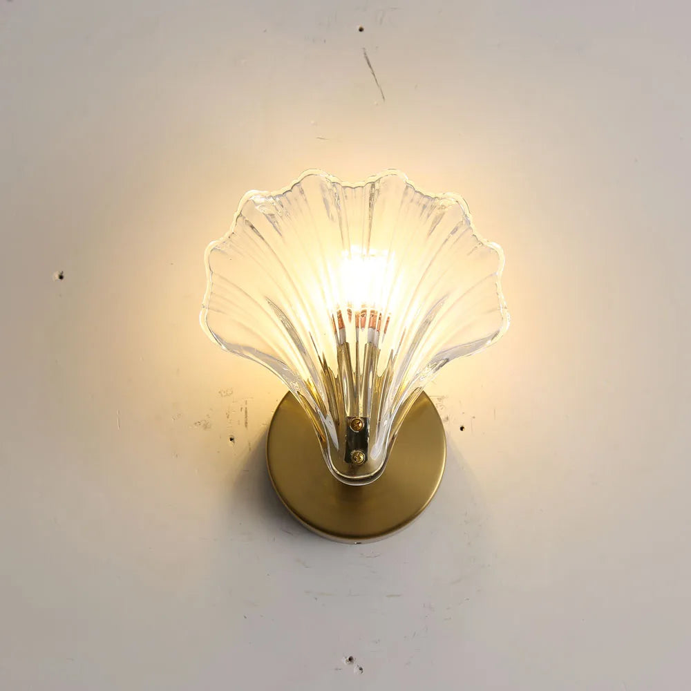 Design glass wall light for modern interior decoration - vue 6 sur 12