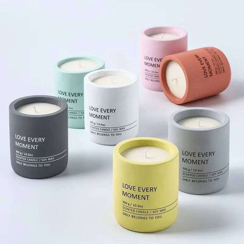 handmade ceramic aromatherapy candle container