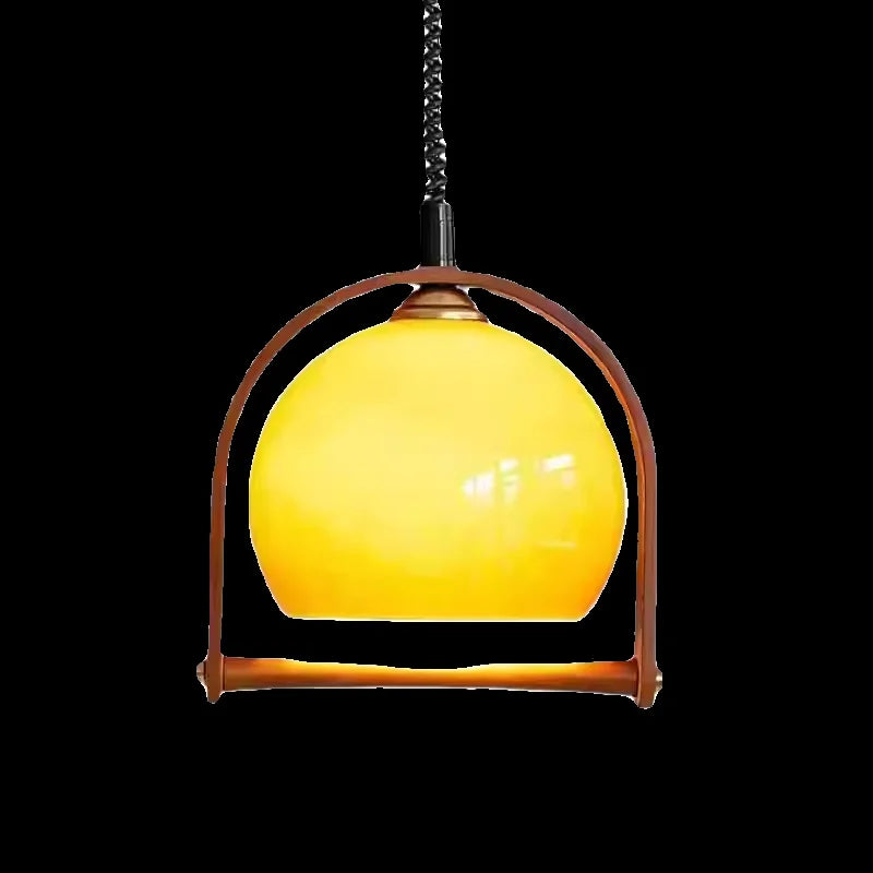 Medieval glass chandelier for decorative pendant lighting - vue 5 sur 7