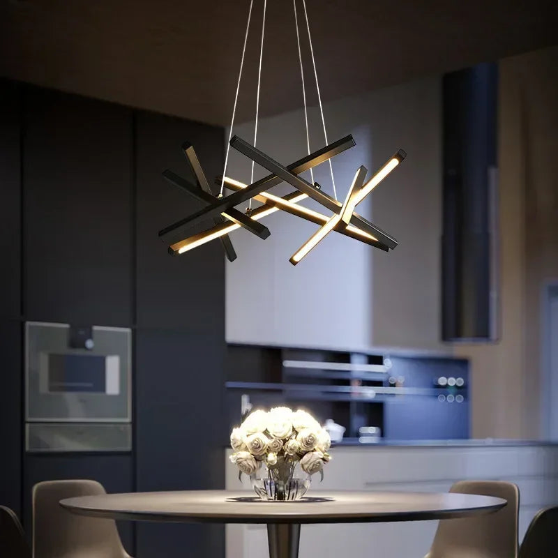 Modern LED pendant light for indoor decor