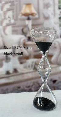 creative glass hourglass for decoration and gifts